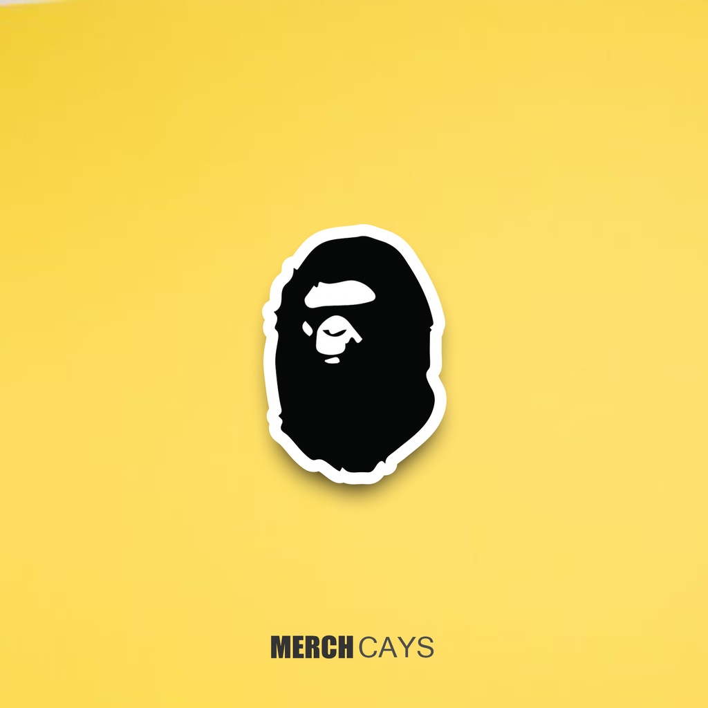 

Stiker Aesthetic BATHING APE - STICKER TUMBLR MOTOR LAPTOP HP