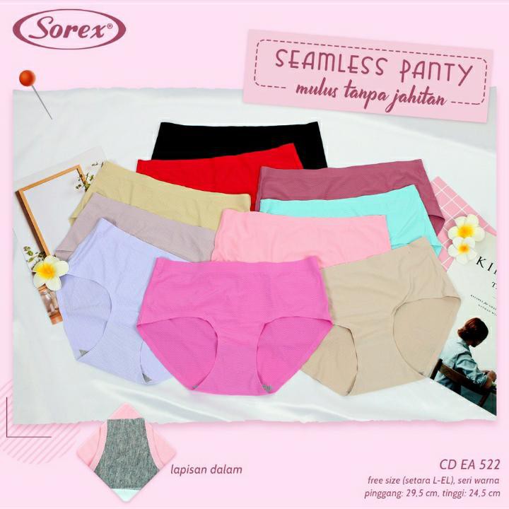 Sorex CD Seamless Panty Tanpa Jahitan - CD EA 522