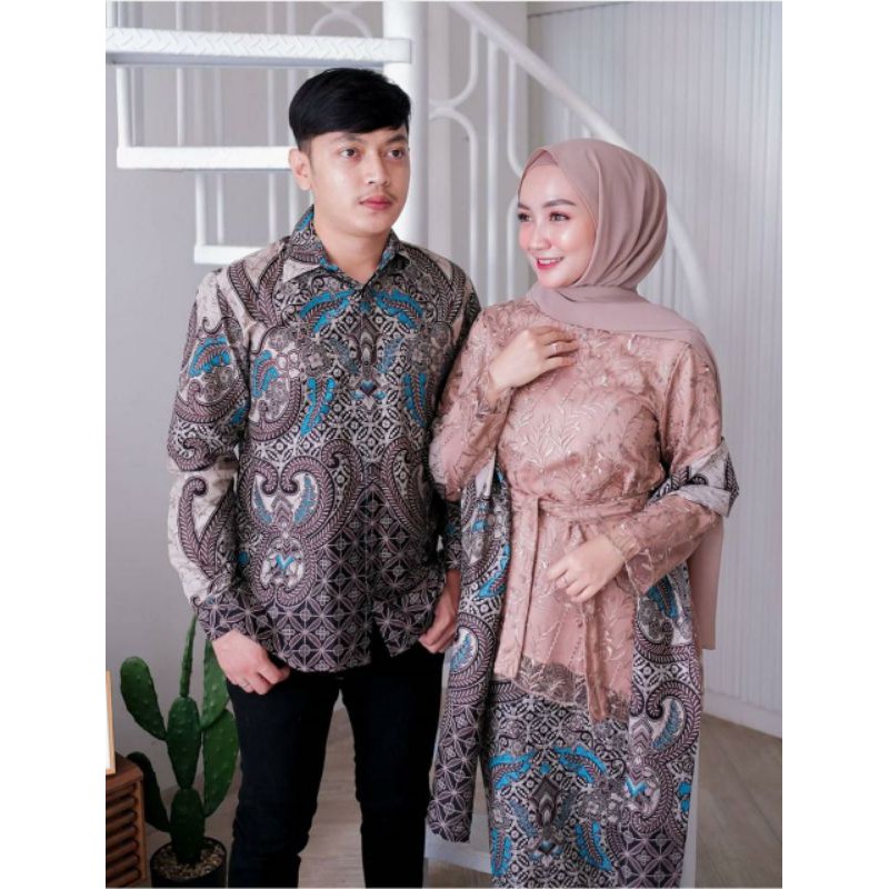 KEBAYA MODERN COUPLE BROKAT ,KEBAYA BROKAT