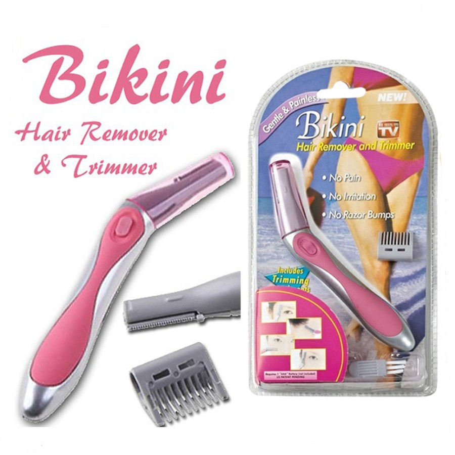 Alat Pencukur Rambut Bulu Ketiak Alis Area Kemaluan Wanita Pe Bikini Hair Remover And Trimmer