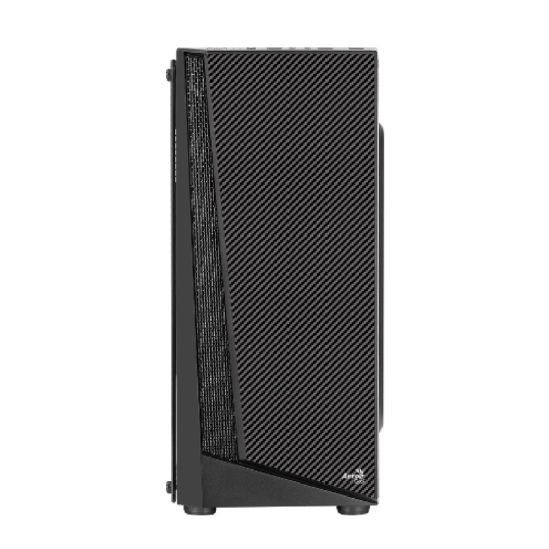 Casing Aerocool Carbonite Black - ATX Gaming Case