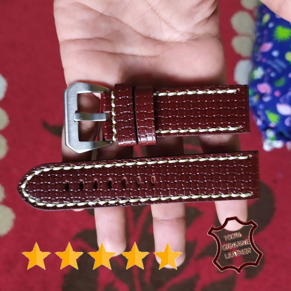 Tali kulit asli jam tangan