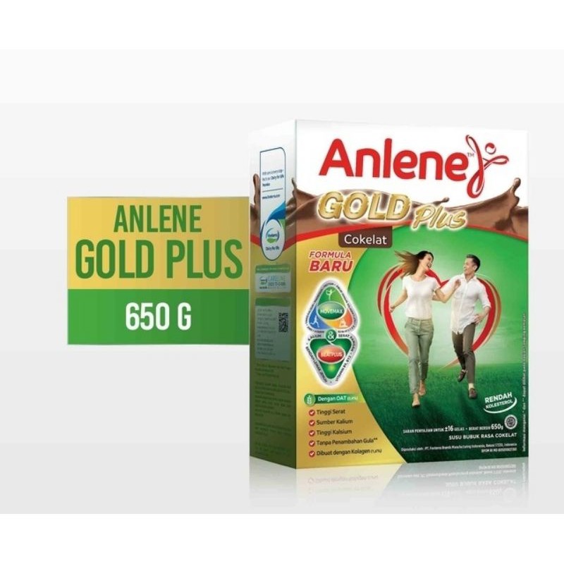 

Anlene Gold Plus Coklat 650gr