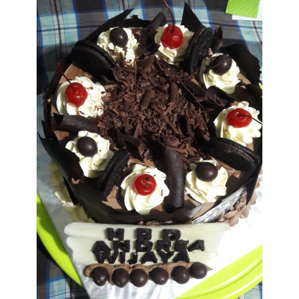 

BLACK FOREST OREO CAKE, Cake coklat, bolu coklat