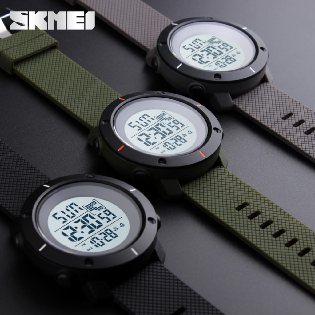 JAM TANGAN DIGITAL PRIA COWOK LAKI LAKI HITAM SIMPLE CLASSIC KLASIK SIMPEL