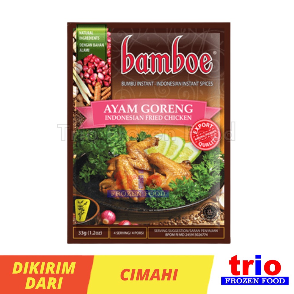 

Bamboe Ayam Goreng Asia 40gr