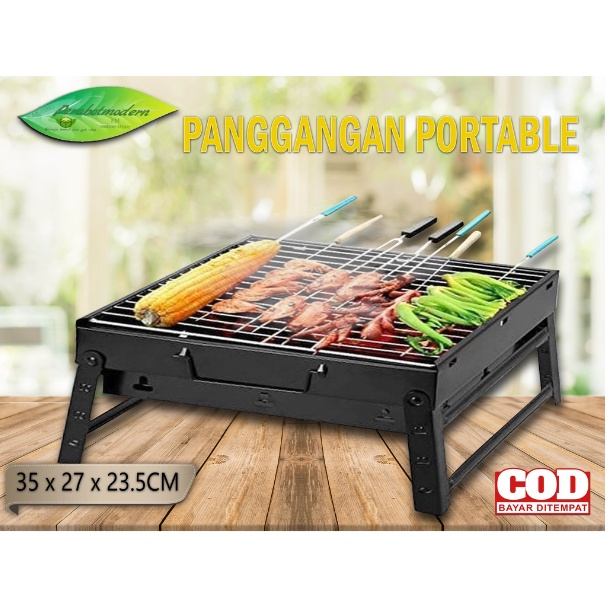 Alat Panggang Lipat Panggangan Portable Lipat Panggangan Barbeque Portable Alat Panggang Daging Berb