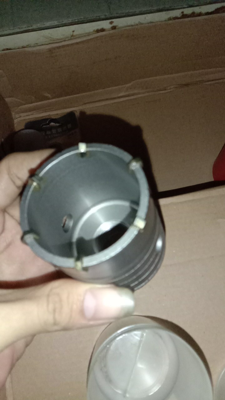 Hole Saw Beton Hollow Drill Core Bit Tct Size 55 Mm Wipro