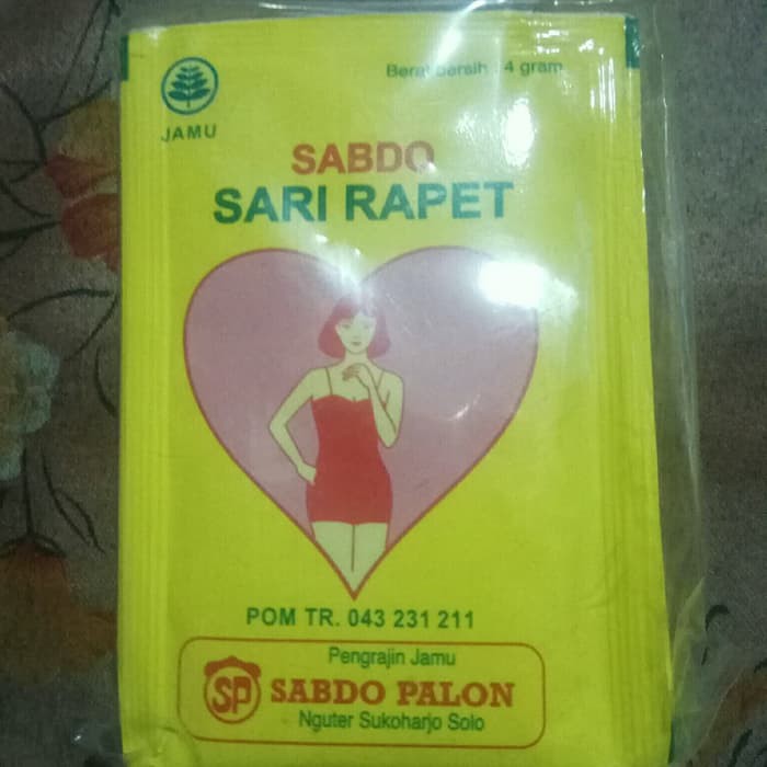 

jamu sari rapet sabdo - sabdo palon Harga 5 pack isi 50 sachet