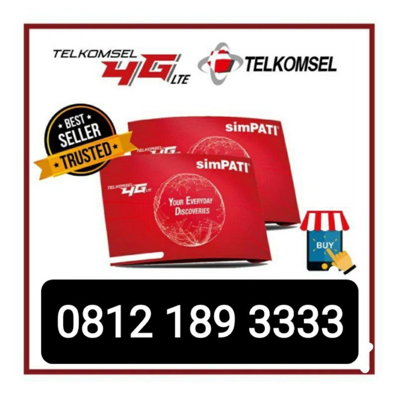 SIMPATI 11 DIGIT KWARTED 1111,2222,3333,4444,5555,6666,7777,8888,9999