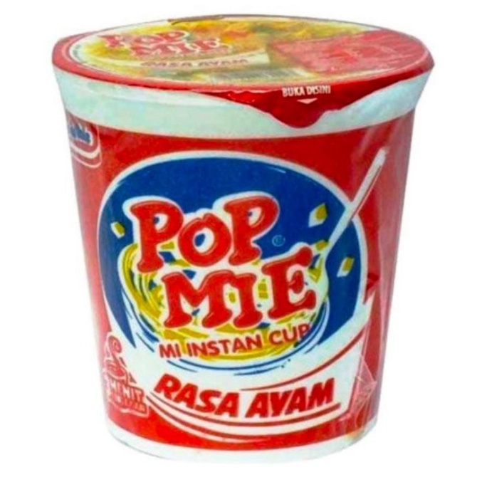 

pop mie rasa ayam 75 gram