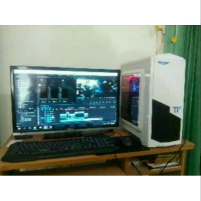 Pc Gaming 1 Set Amd A8 Setara I5 Dan Led Lg 19 Inch Shopee Indonesia