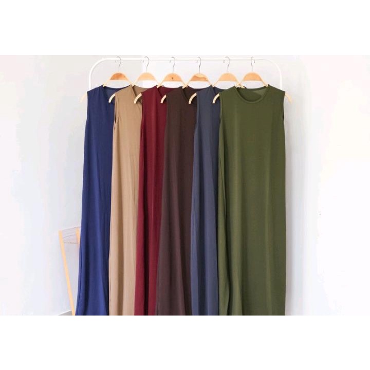 LONG DRESS INNER / SPAN DRESS RAJUT PREMIUM / MAXI DRESS WANITA  / INNER DRESS RAJUT / PAKAIAN RAJUT PANJANG / INNER KNIT DRESS