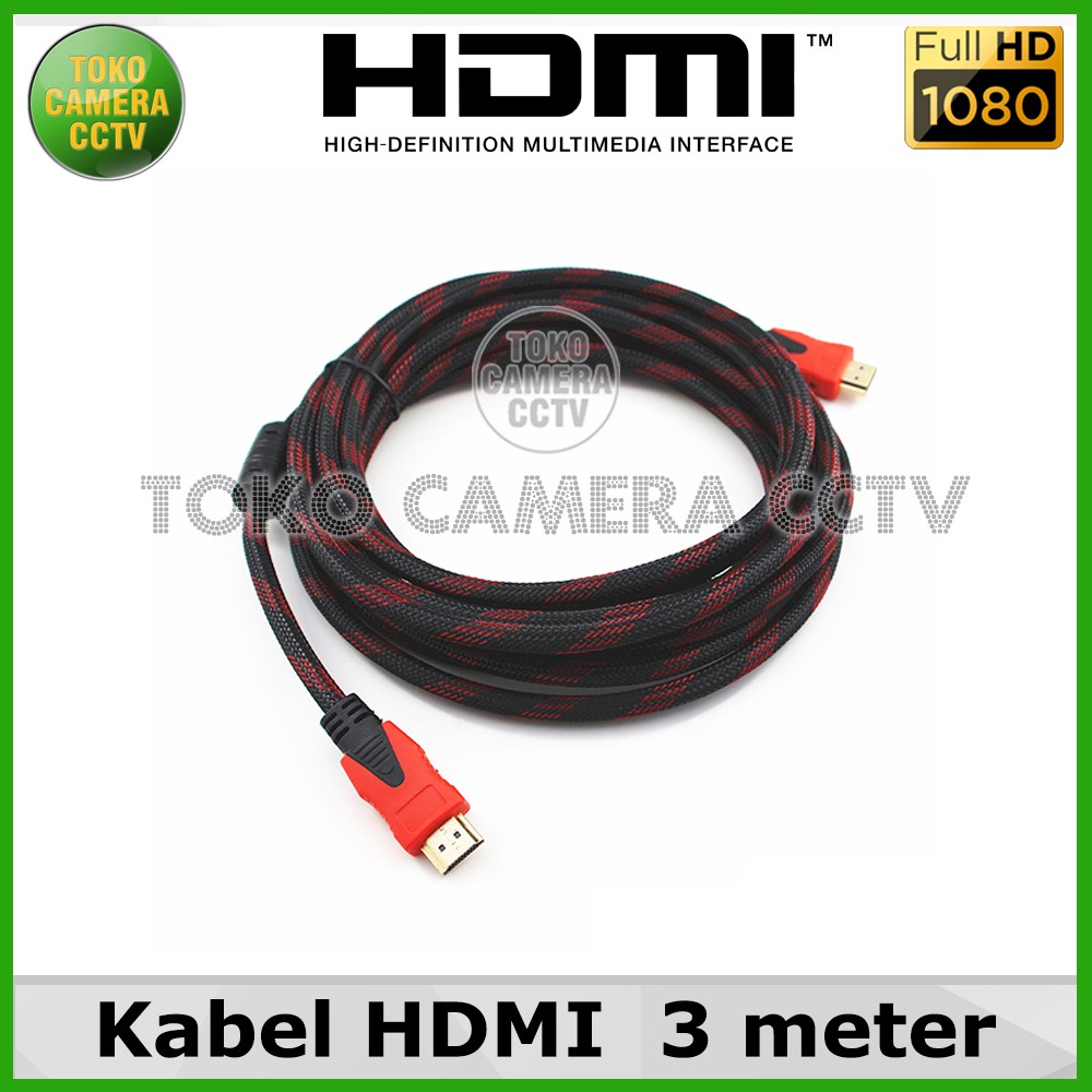KABEL HDMI 3 METER / HDMI TO HDMI 3M