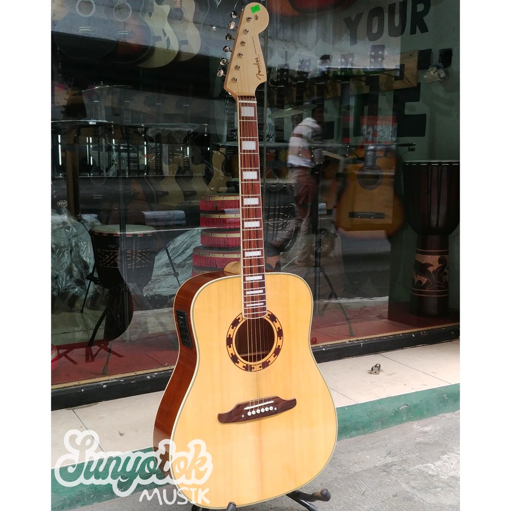 Gitar Akustik Elektrik Stratocaster