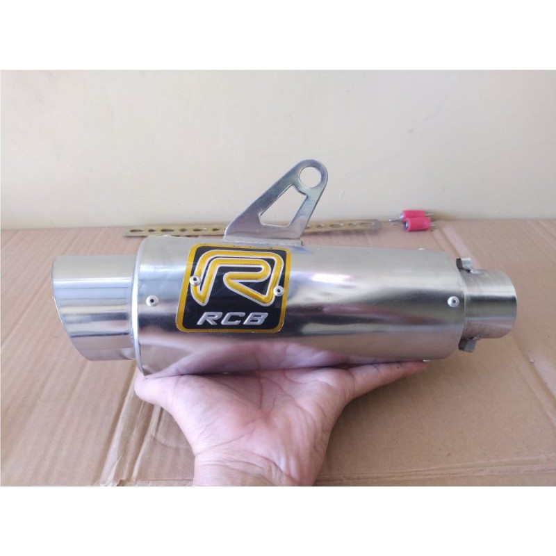 Silincer tabung Knalpot RCB Recing motor Universal