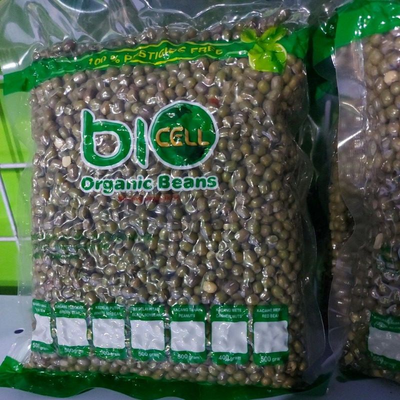 

kacang hijau organik biocell