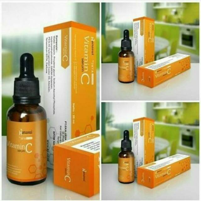 SERUM VITAMIN C HANASUI ORIGINAL BOX ORANGE BY JAYA MANDIRI