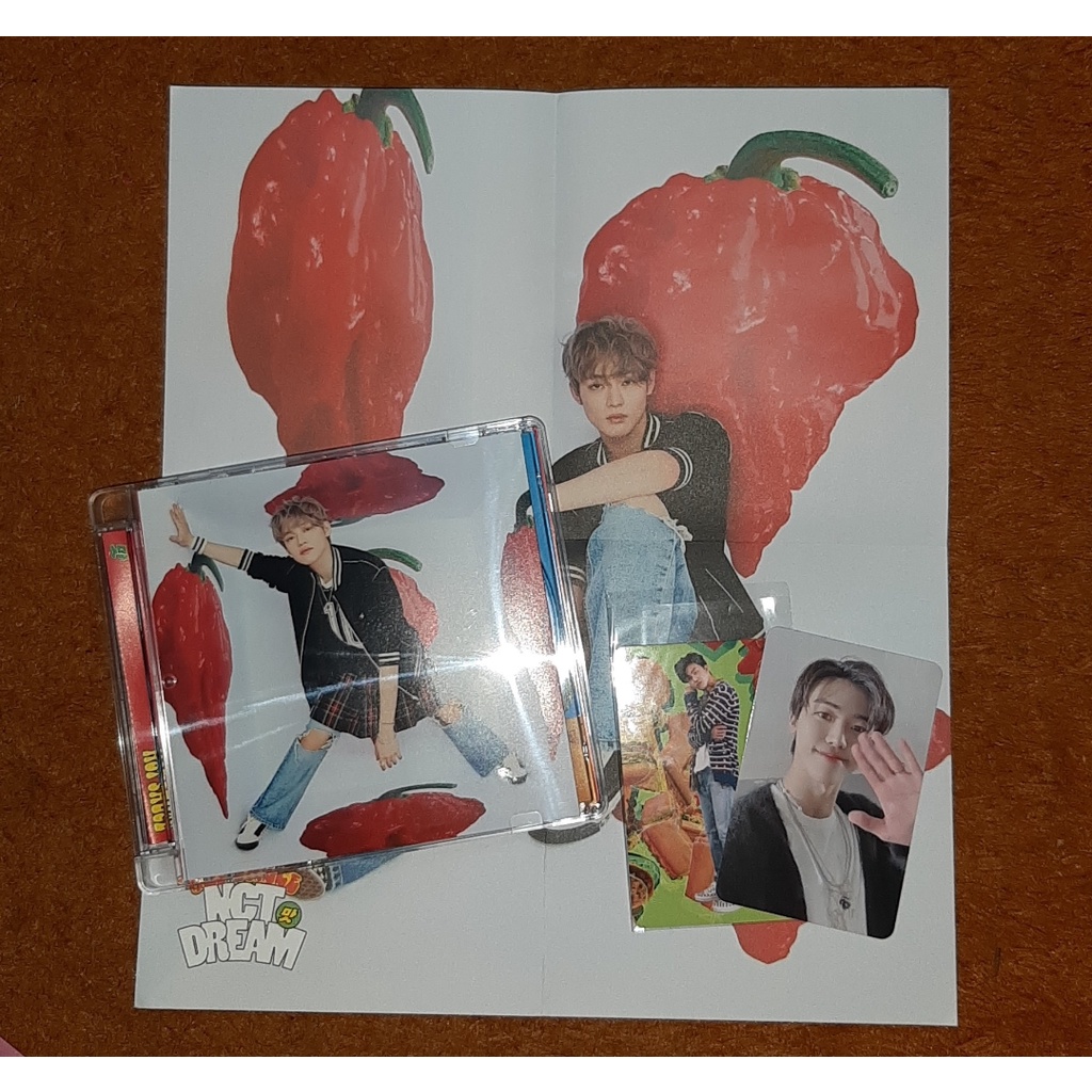 NCT DREAM JEWEL CASE JAEMIN JENO RENJUN CHENLE JISUNG AR PC HOT SAUCE