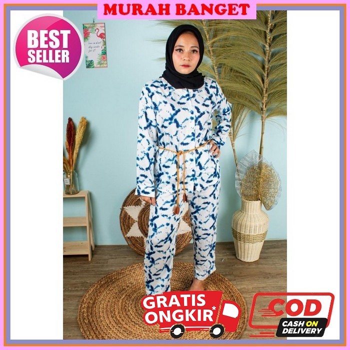 Gkf - Setelan Panjang Sweater Double Minnie Mouse Wanita Fashion Import Setelan Wanita Kekinian Sete