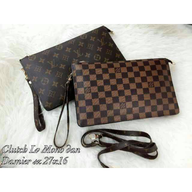#TasWanita Cantik - Clutch Lv super ada tali panjang