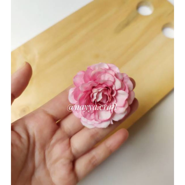 Kepala bunga mawar artificial Azalea Peony kelopak rhododendron ponticum hiasan mahar dekorasi craft