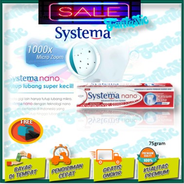 Pasta gigi Systema nano Spring fresh 75gr