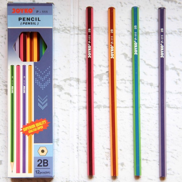 

Pensil Pencil 2B Joyko P-111 ( Satuan )