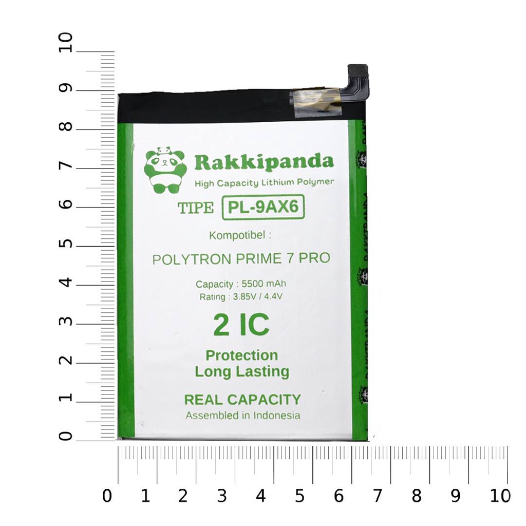 (R/K)- RakkiPanda - PL-9AX6 PL9AX6 PL 9AX6 Polytron Prime 7 Pro Batre Batrai Baterai