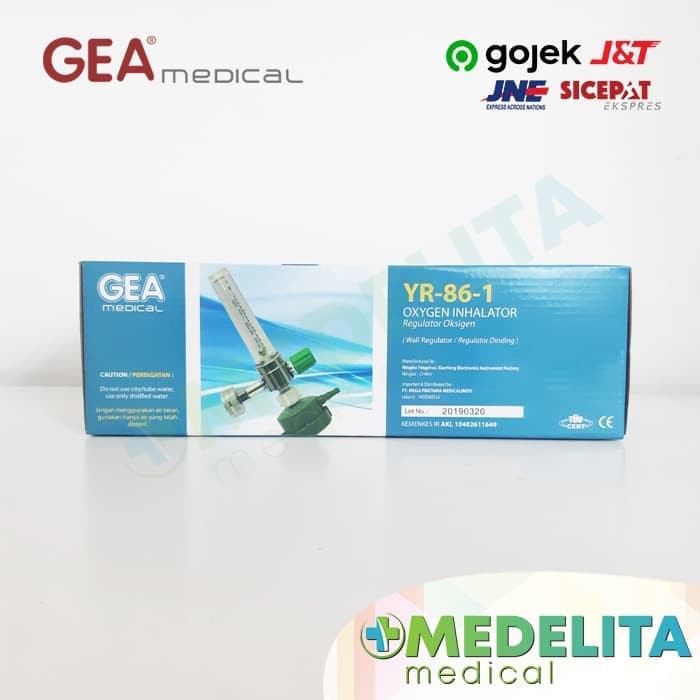 GEA Regulator Oksigen YR-86-1 / Regulator Oksigen Dinding