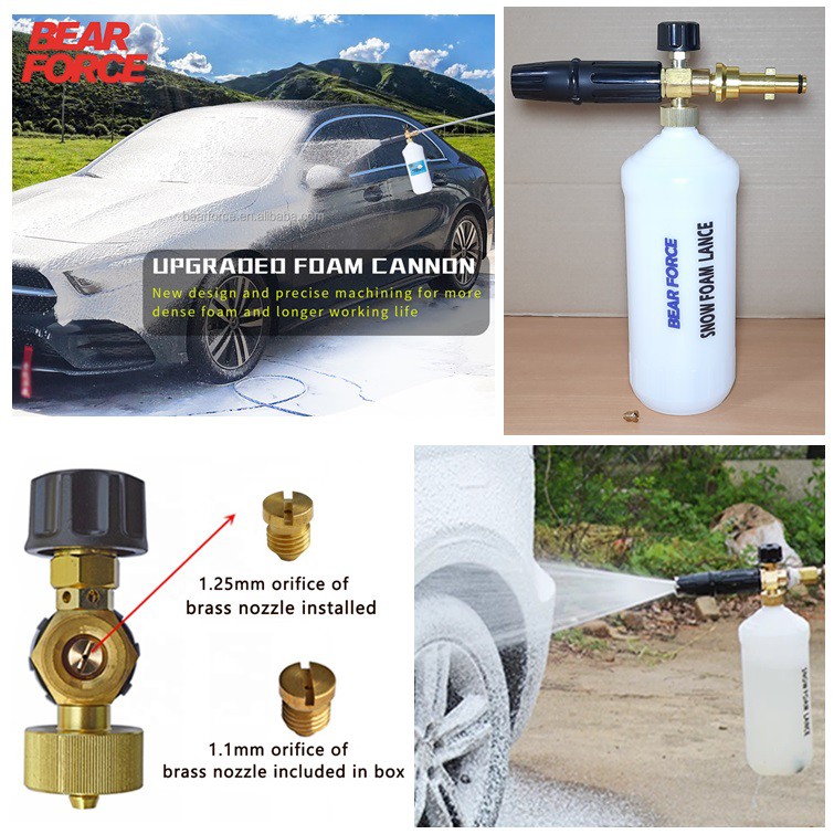 BearForce Nilfisk Foam Lance Cannon Pro for Jet Celaner High Pressure Washer Cleaner Foam Nozzle