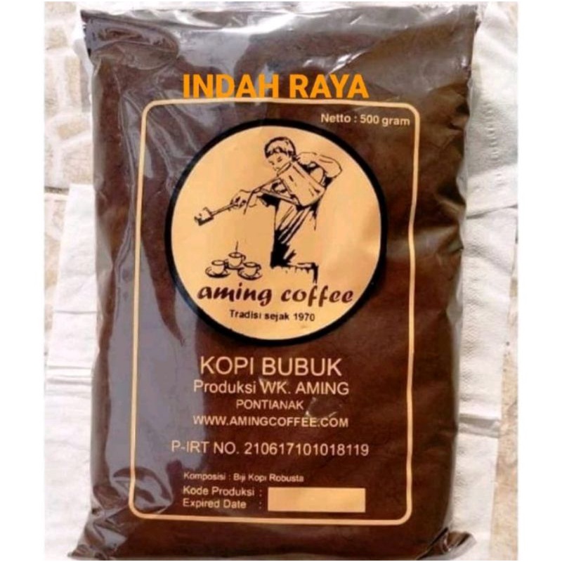 Kopi Bubuk AMING Pontianak 200gr