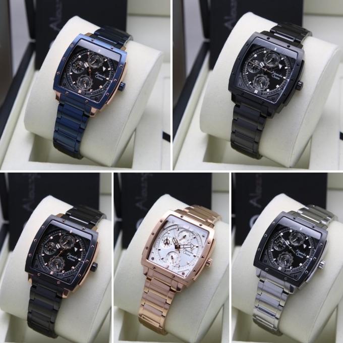 Jam Tangan Wanita / Cewek Alexandre Christie 6376 AC 6376 BF barang ada