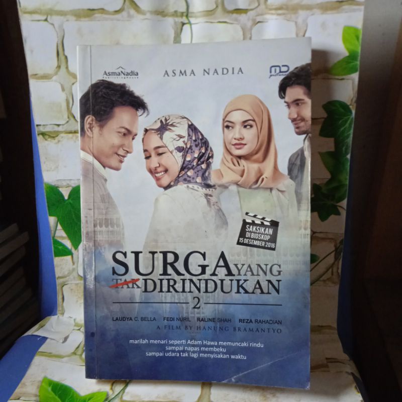 BUKU NOVEL SURGA YANG TAK DIRINDUKAN 2