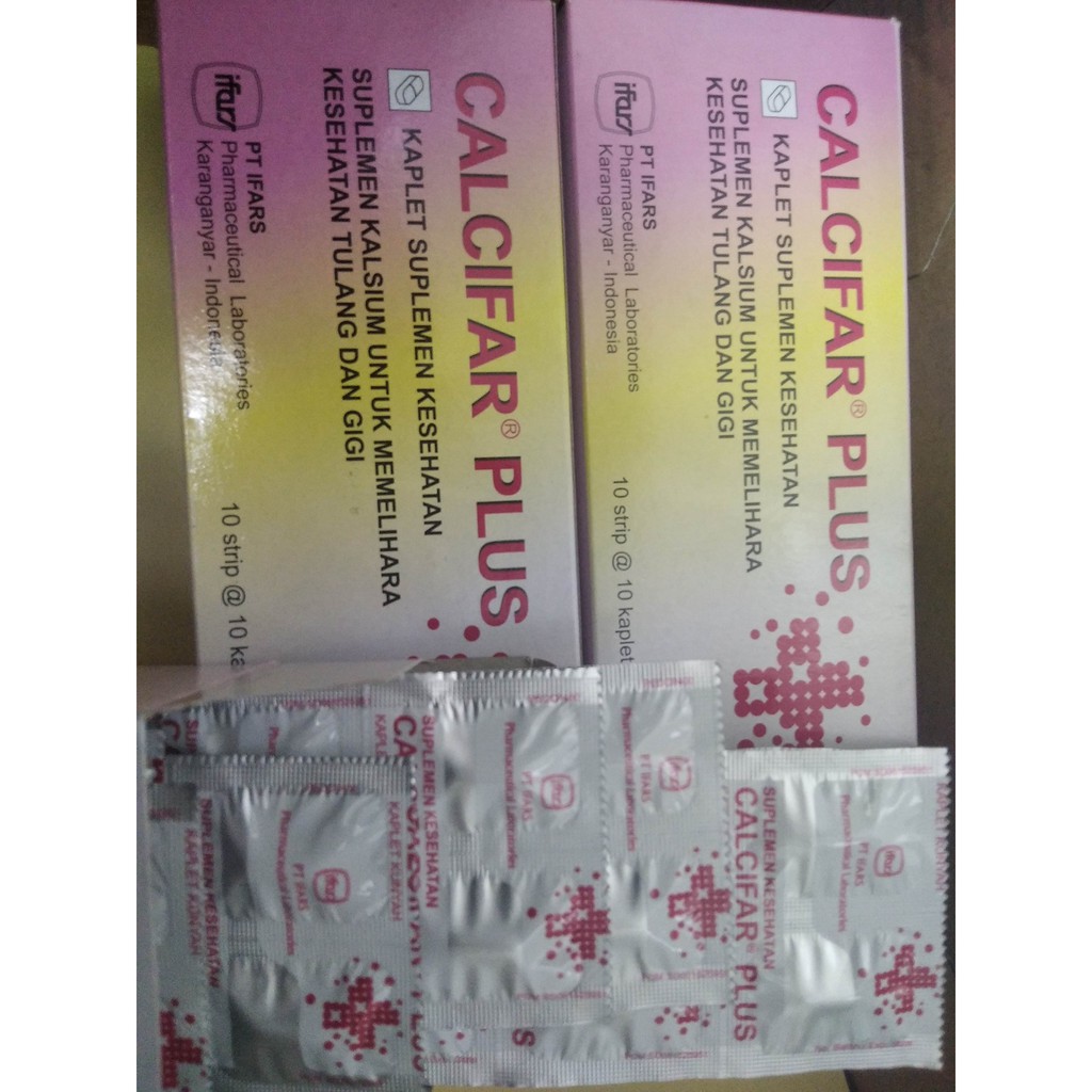 CALCIFAR PLUS  Kaplet Kunyah - Ifars