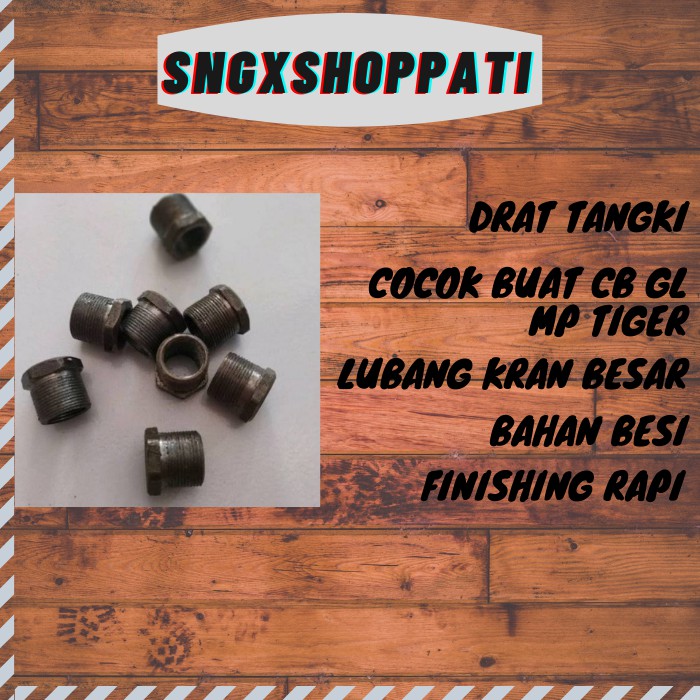 DRAT TANGKI KRAN BENSIN CB GL MEGAPRO TIGER