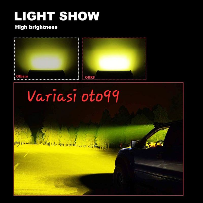 LAMPU TEMBAK SOROT LED CREE CWL 144WATT LAMPU MOBIL MOTOR 12V DAN 24V