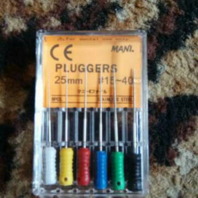 Jual FINGER PLUGGER FINGER SPREADER Dental file endodontic Assorted