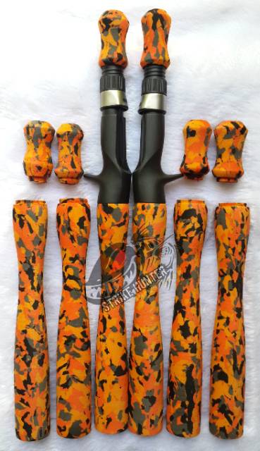 Gagang busa eva joran BC dan spinning 1 set tipe hard