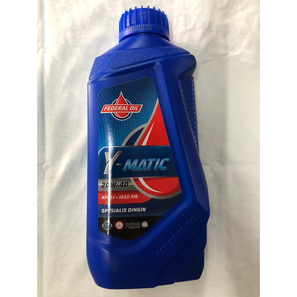 FEDERAL OIL Y - MATIC OLI MOTOR MATIC 20W-40 0.8 Liter 800 mL