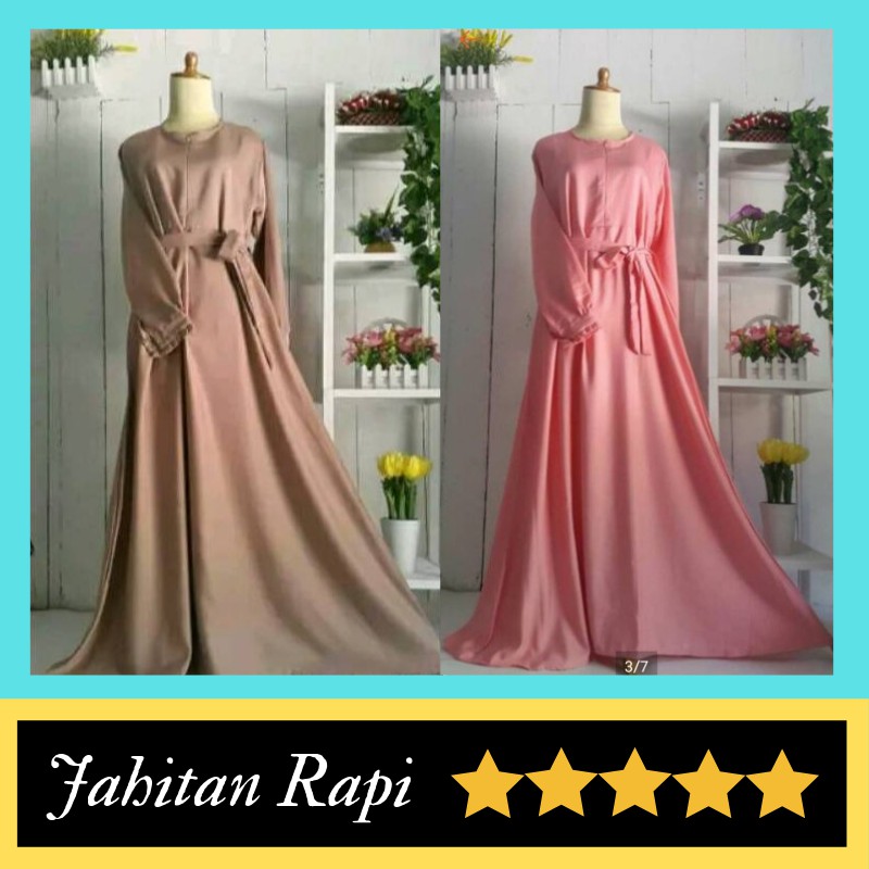 BUSANA MUSLIM EDISI LEBARAN High Quality Gamis Baloteli 