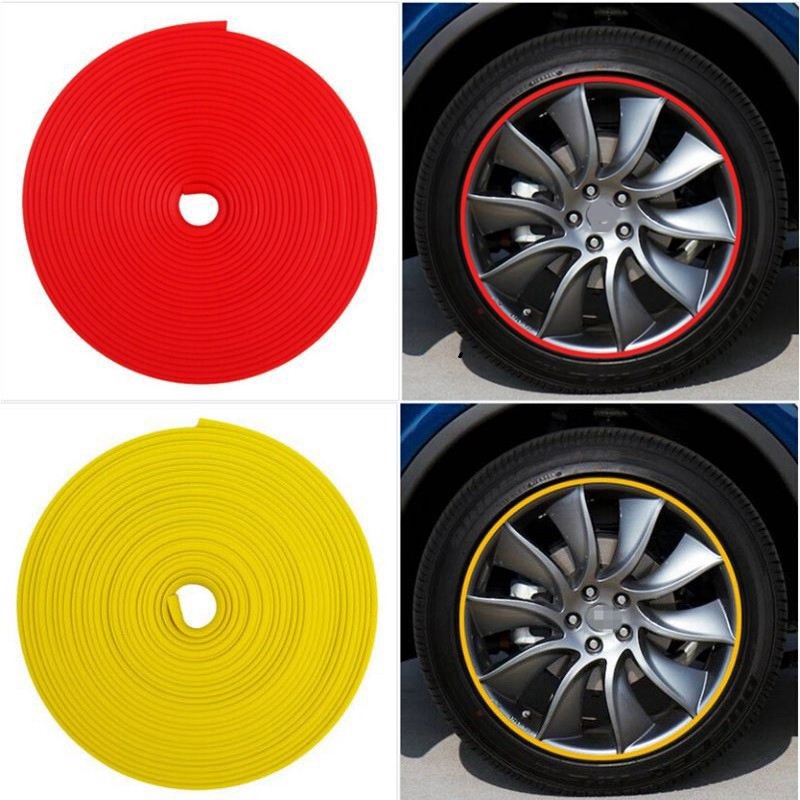 8 Meter Stiker Pelindung Velg Ban Mobil List Karet Pelindung Velg Mobil Utk Avanza Rush Crv