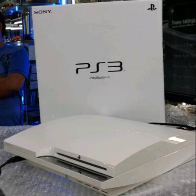 playstation 3 slim white