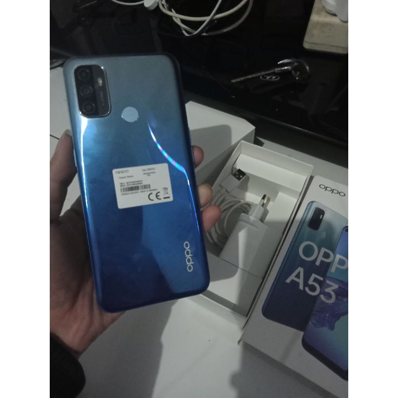 Oppo A53 4/64 Fullset Ori Bekas (second)