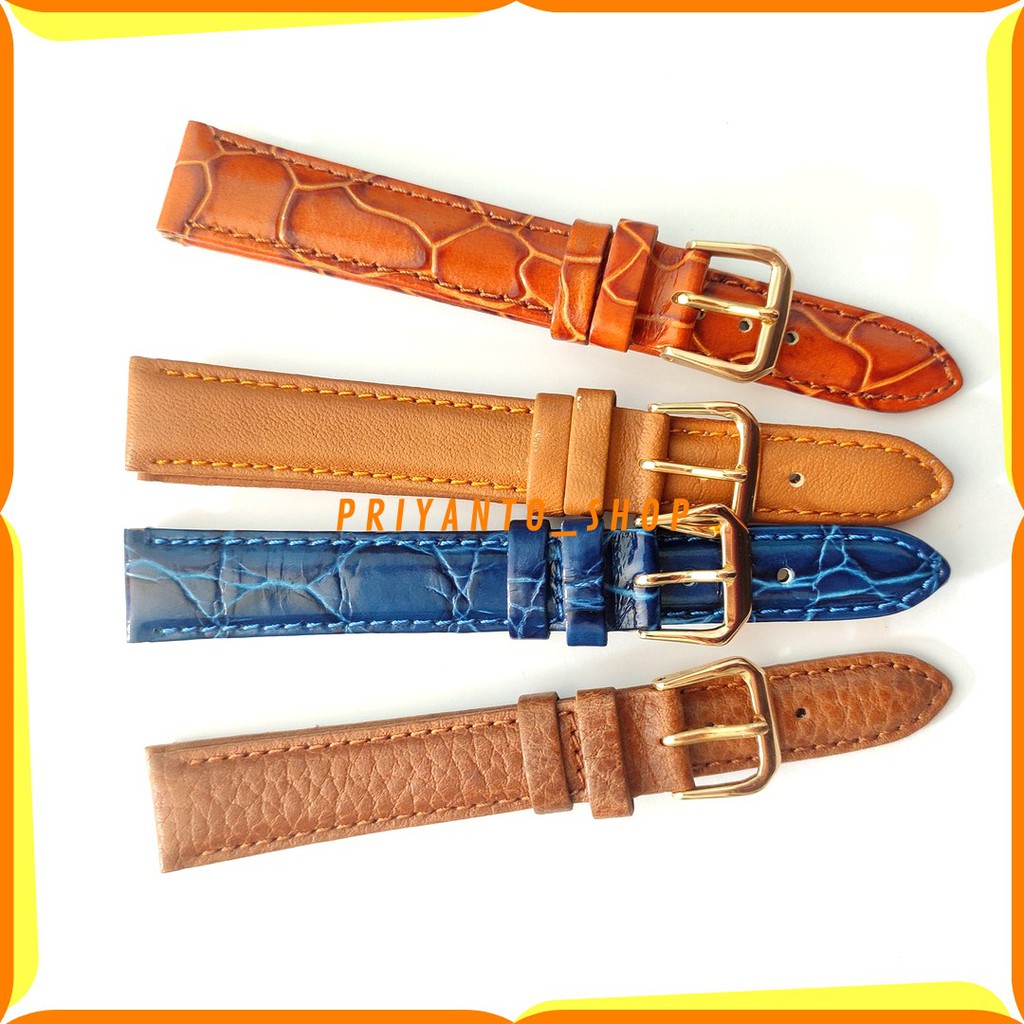 Strap Tali Jam Tangan wanita16mm Tali jam kulit 16mm LKZ16 bagus