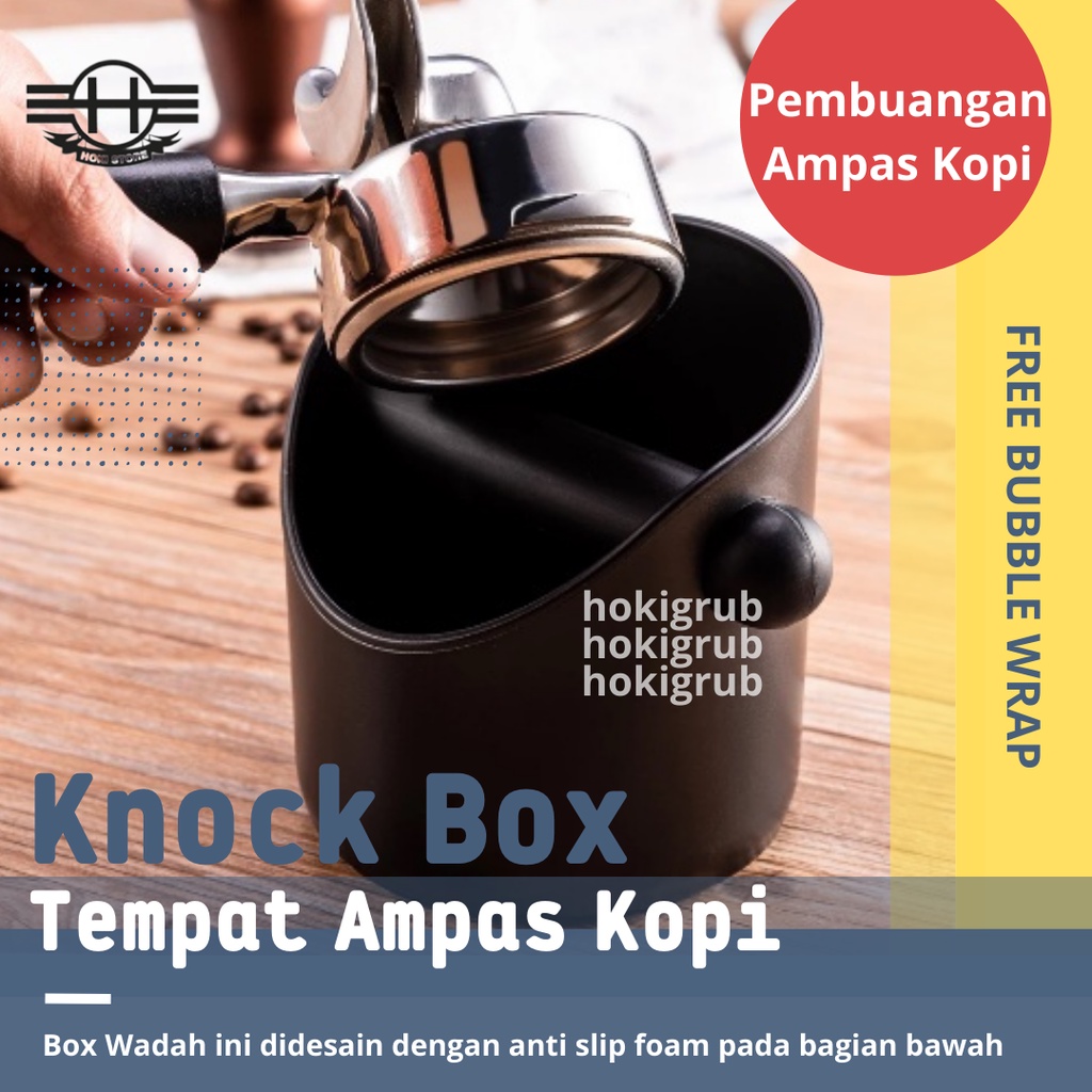 Knock Box Tempat Ampas Kopi Tempat Pembuangan Kopi Pembuangan Ampas Kopi Espresso