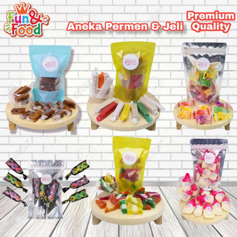 

Aneka Permen dan Jeli Jajanan Homemade Kualitas Premium / Part 1