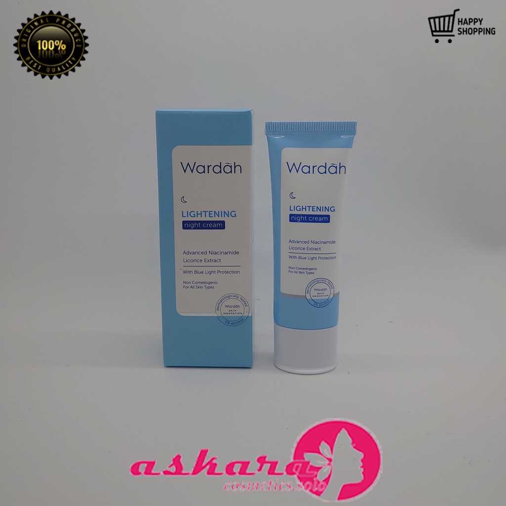 Wardah Lightening Night Cream / Wardah Lightening Night Cream Series