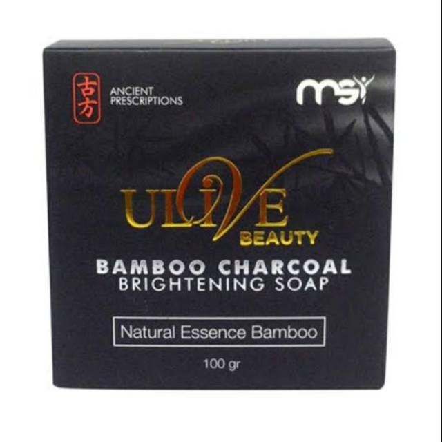 Sabun bamboo msi/sabun bambo/ulive beauty bamboo charcoal