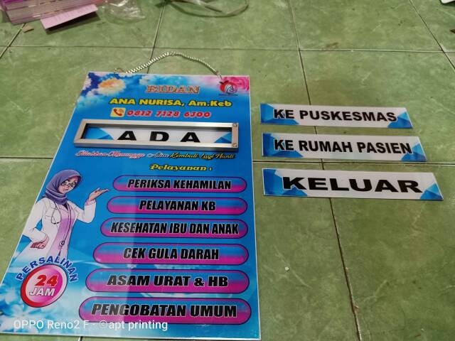 PAPAN BIDAN UK 30 X 45 CM FULL COLOUR